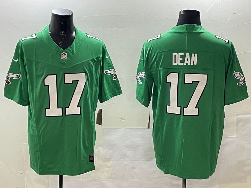 Men Philadelphia Eagles #17 Dean Green three generations 2025 Nike Vapor Limited NFL Jersey style 1->philadelphia eagles->NFL Jersey